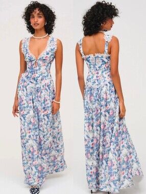 for love and lemons riley maxi dress For Love And Lemons | Dresses | For Love Lemons Riley Maxi Dress Size Mm  Black